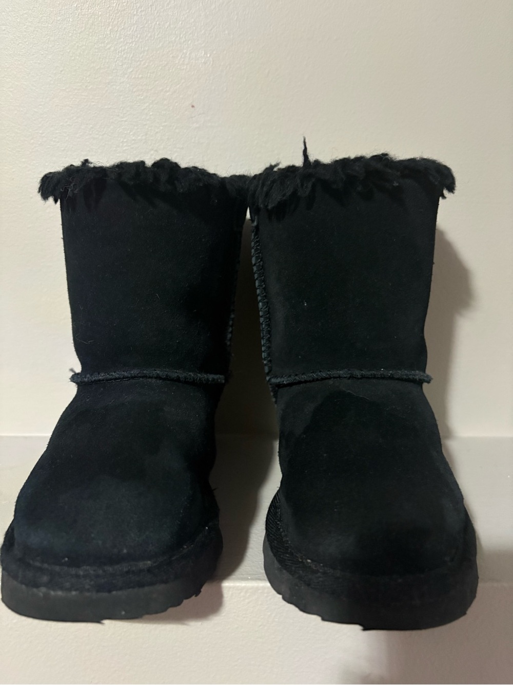 Kids Black Boots